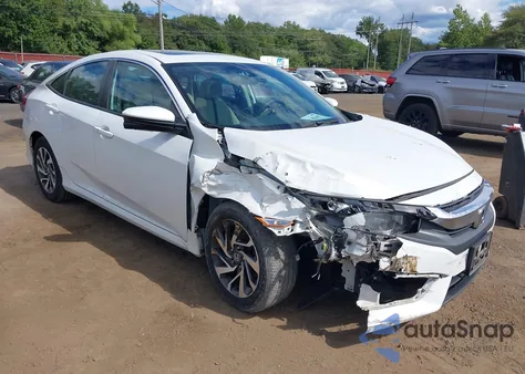 2016 Honda Civic Ex from USA, damaged, VIN 19XFC2F76GE242147